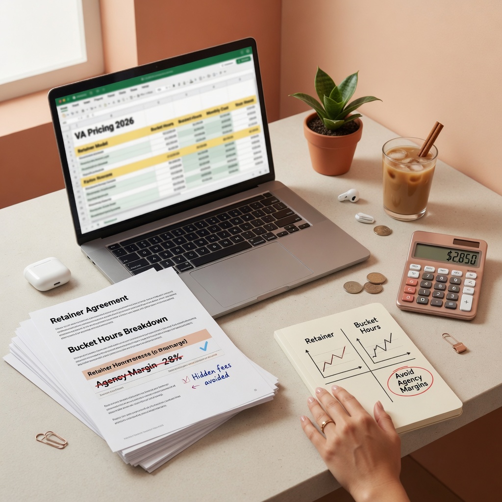The Ultimate Virtual Assistant Pricing Guide (2026) | TaskBullet Blog